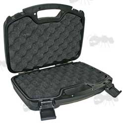 Thick Padding, Extra Large Hard Plastic Case with for Pistol, Handgun or Revolver Storage