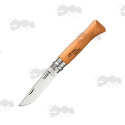 Opinel No.9 Virobloc Double Safety Ring Folding Knife