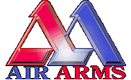 Red and Blue Air Arms Logo