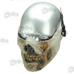 Rotten Zombie Flesh Lower Half Face Mask