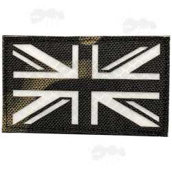 Light Reflective UK Flag Camo Morale Patch