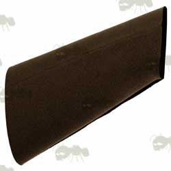 Brown Neoprene Buttstock Cheek Pad Cover