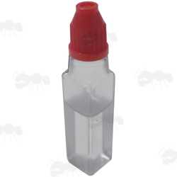 Mini Plastic Bottle of Lighter Oil Fluid Fuel with Red Top