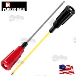 Parker Hale Small and Large Calibre Pistol Barrel Cleaning Rods With American Female Thread