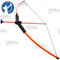Petron Sureshot Orange Sucker Bow and Arrow
