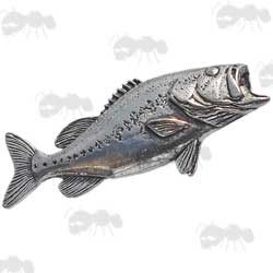 Largemouth Bass Pewter Badge