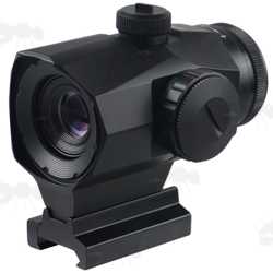 1x20 Prism Red and Green Dot Sight with Weaver / Picatinny Rail Base Mount