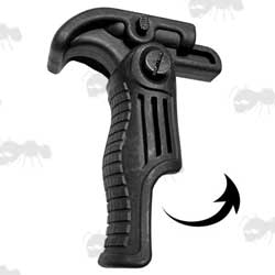 Black Coloured Small Folding Vertical Grip