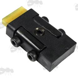 9.5-11mm Dovetail Rail Recoil Arrestor Block with Rubber Pad