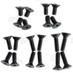 Pack of Twenty Assorted Lengths of #6-40 Thread Gunsmith Screws