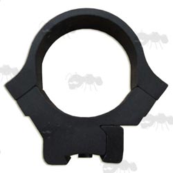 Darth Low-Profile Double-Clamped Arched 30mm Scope Ring for Dovetail Rails
