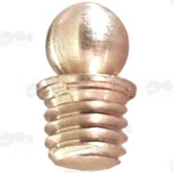 No.17 All Brass Shotgun Bead with 2.6mm Thread