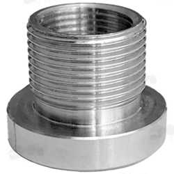Stainless Steel 1/2x20 TPI To 5/8x24 TPI Threaded Muzzle Adapter
