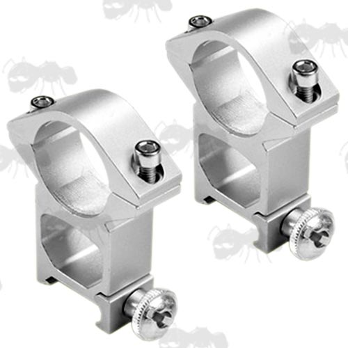 Weaver / Picatinny Scope Ring Mounts, 20mm Wide Sight Rail Mount