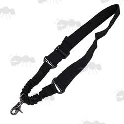 Black One Point Bungee CBQ Rifle Sling