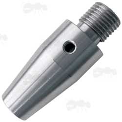 Stainless Steel Threaded Muzzle Silencer Adapter for Crosman 2240 1377 1322 Air Pistols