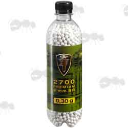 Bottle of Umarex Elite Force 2700 x 0.12g 6mm White Airsoft BBs