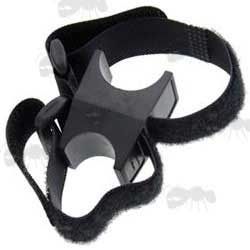 Universal Inline Rubber Block and Velcro Strap Mount