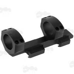 20MOA High-Profile Double Clamped 30mm Scope Rings One Piece Mount for Weaver / Picatinny Rails