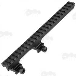 Low Profile Forward Reach Weaver / Picatinny Bridging Sight Rail Base