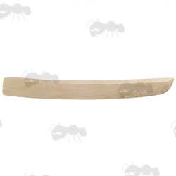 Bleached Asian Oak Wood Tanto Training Sword