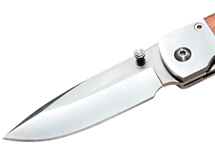 Mirror Polished Folding Knife Blade Finish