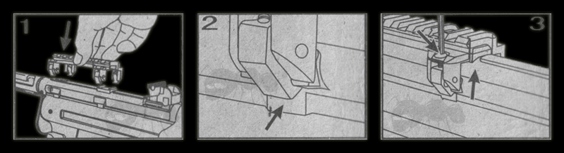 SMG Claw Mount Sight Rail Installation Guide