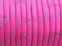 Reflective Thread Deep Pink Colour Paracord