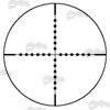 Six-Point Mildot Scope Reticle