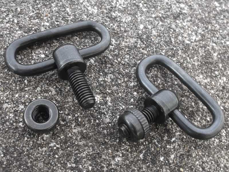 Non-Detachable 25mm Sling Swivels with Machine Screw Threads
