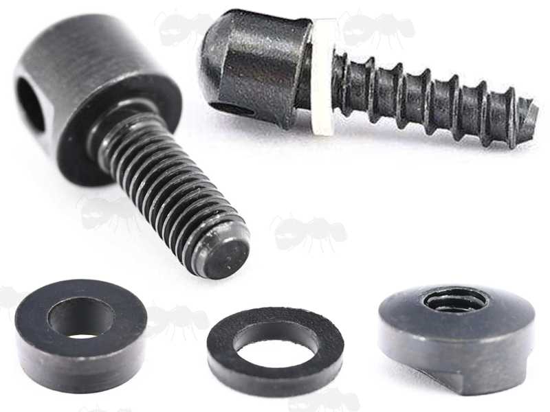 Fittings Included with The Specialist Sling Webbing Slot QD Sling Swivel Base Adapter Set
