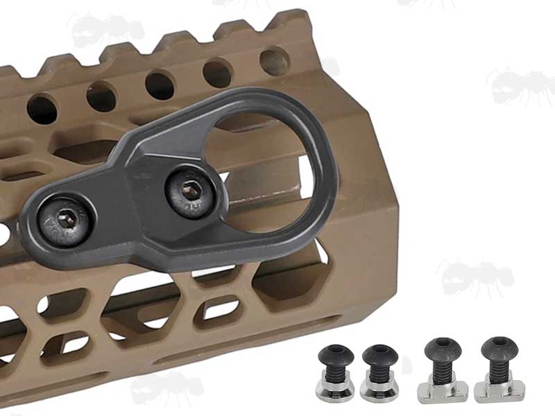 KeyMod and MLok Handguard Gun Sling Fitting Point Rifle Handguard