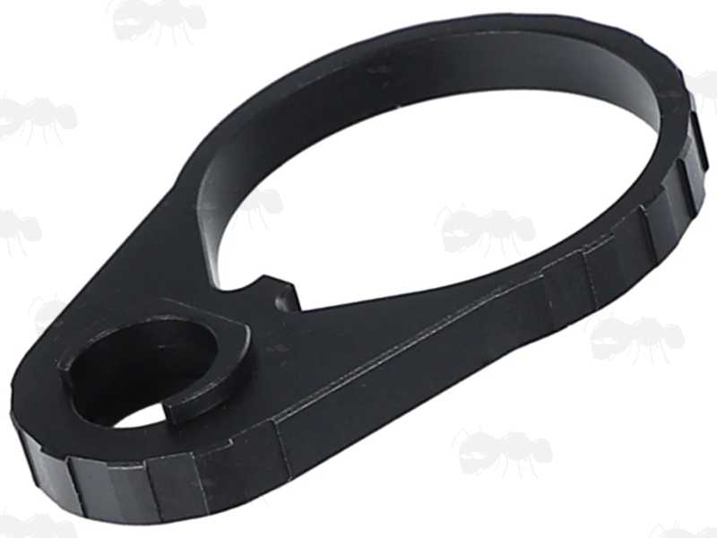 Black Coloured Tactical Rifle QD Socket Sling Swivel Socket Receiver Plate