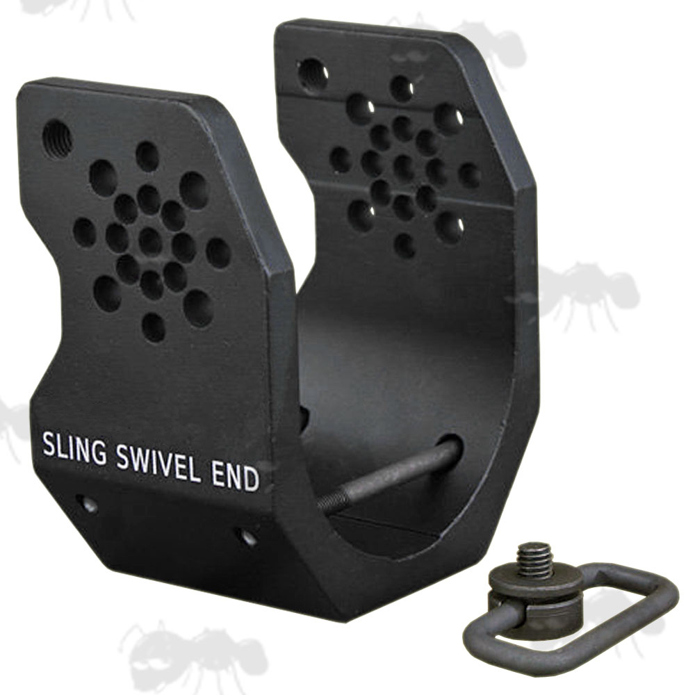 P90 Sling Mount Airsoft SMG Sling Swivel Fitting End Plate