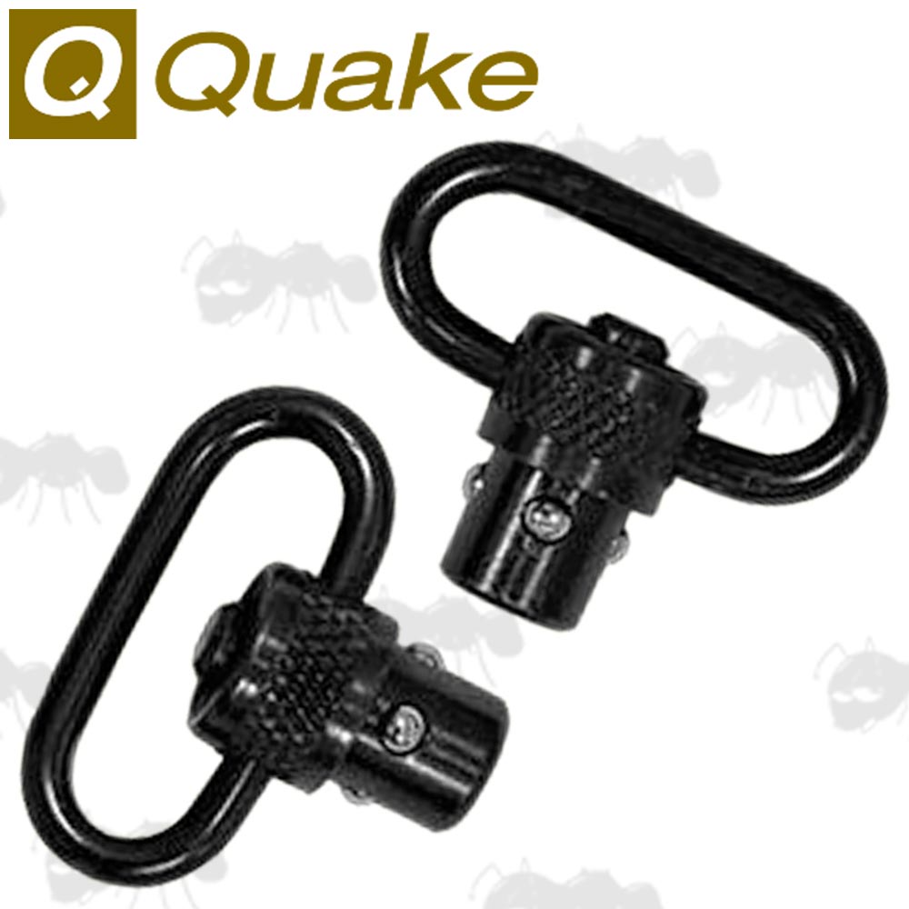 Quake The Claw Black Flush Cup QD Socket Swivels
