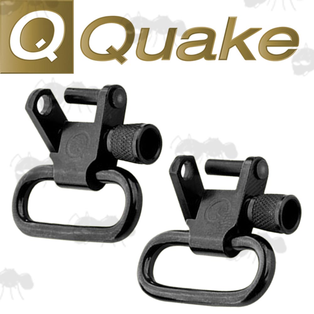 Quake Hush Stalker II QD Metal 25mm Sling Swivels