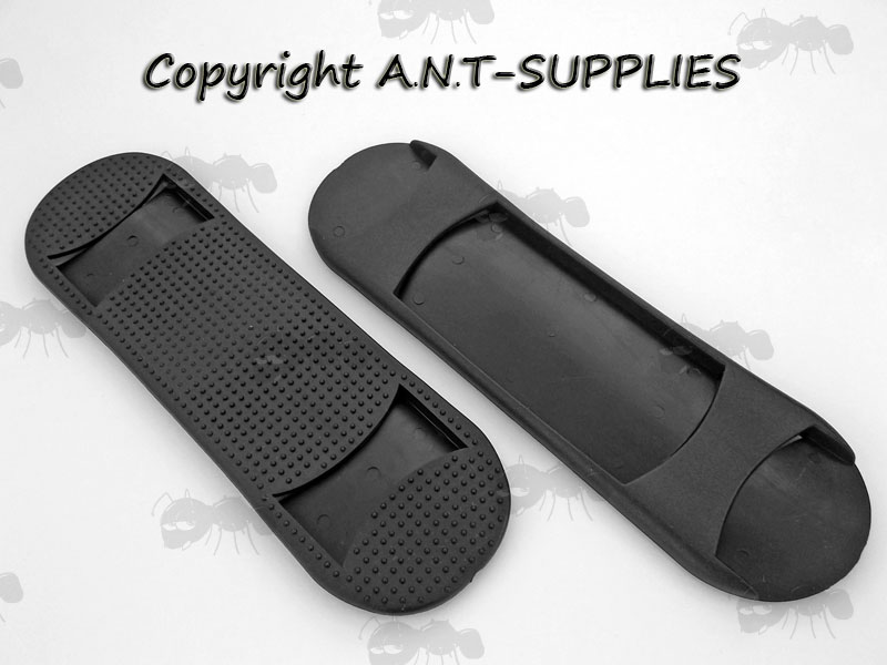 Two Black Plastic Shoulder Pad for 38mm Wide Gun Slings