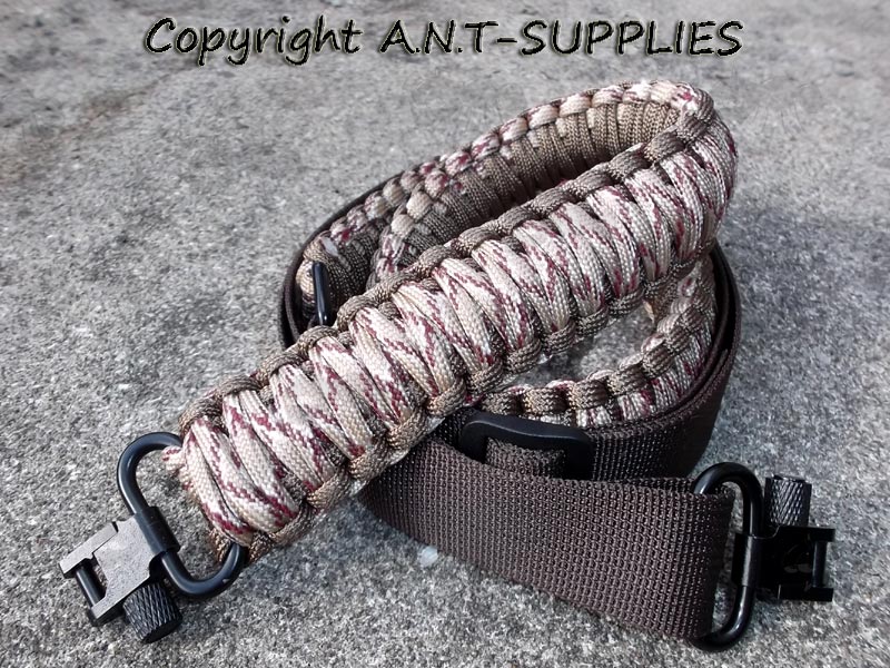 Paracord Gun Slings Paracord Rifle / Shotgun Sling UK Freepost
