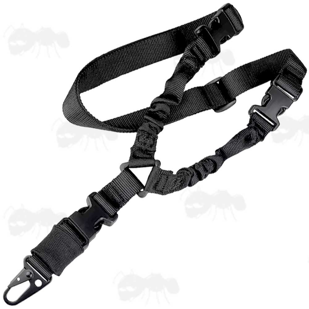 Single Point QR One Point Bungee Sling in Black