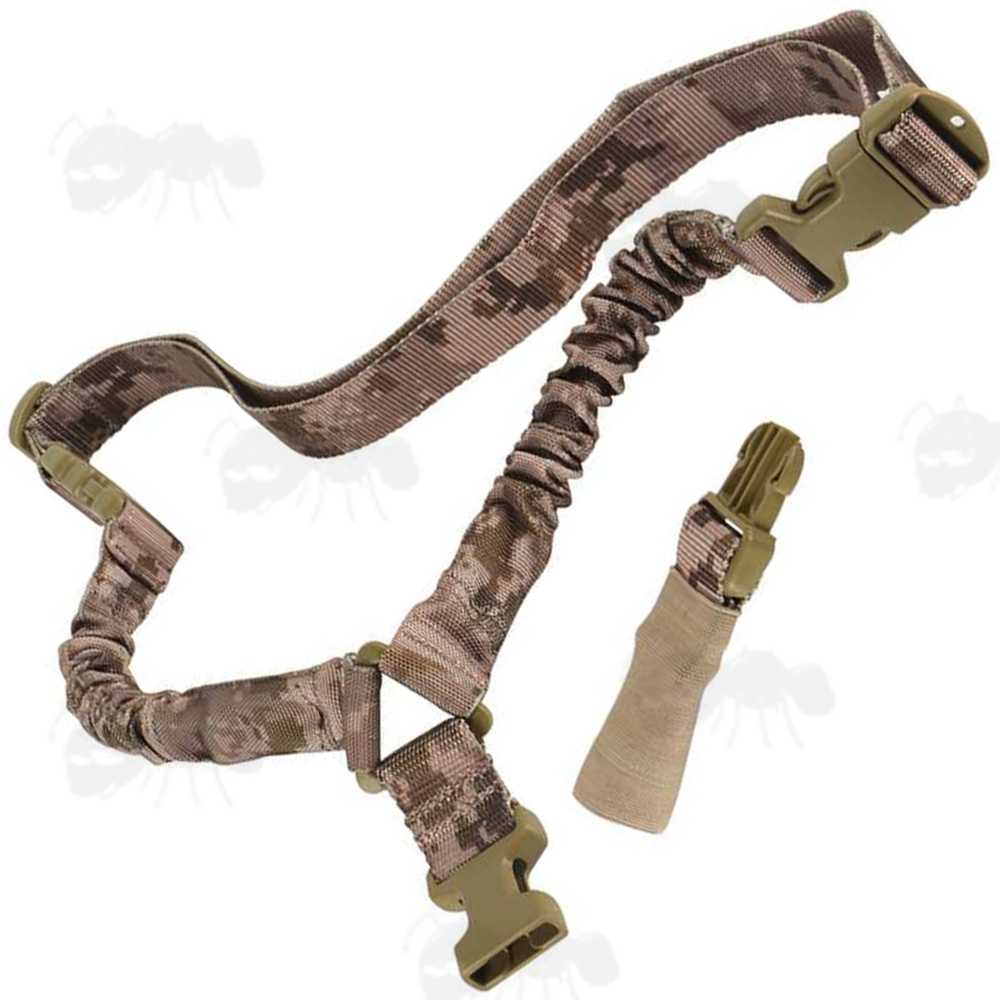 Single Point QR One Point Bungee Sling in Digital Desert Camouflage
