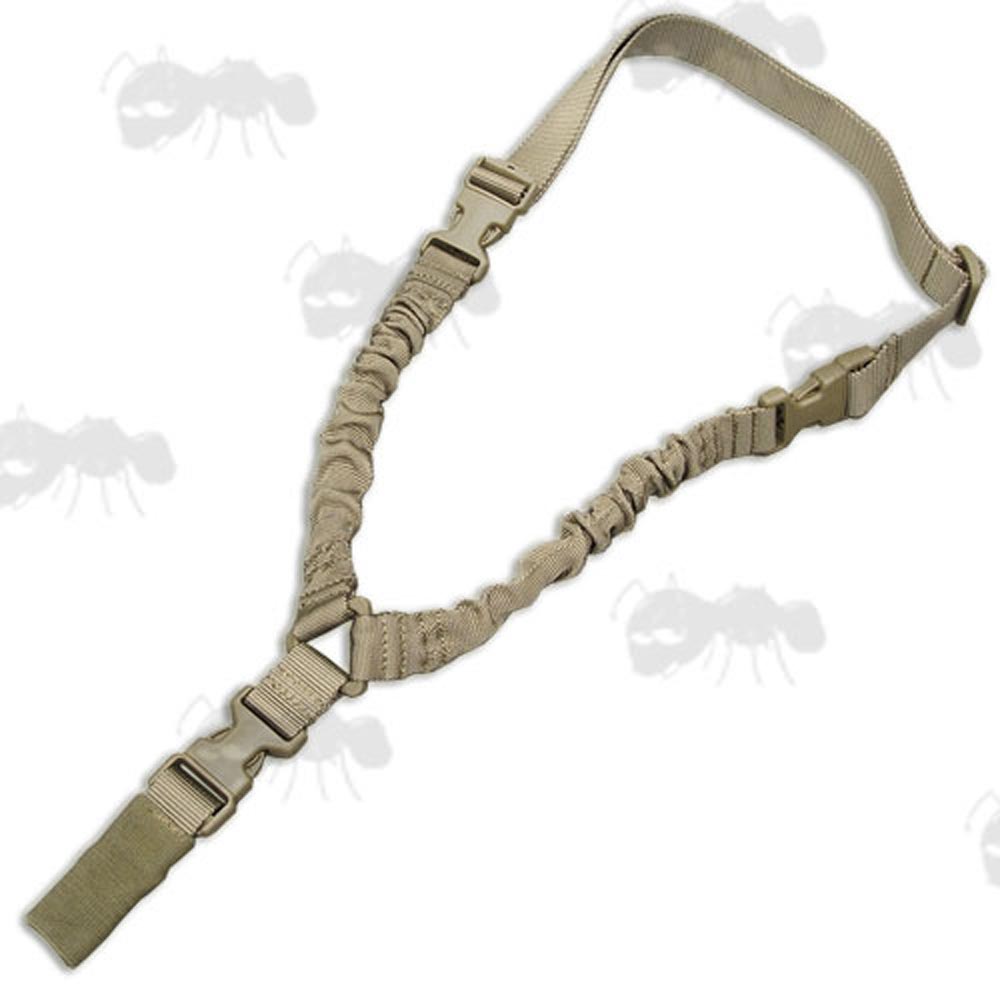 Single Point QR One Point Bungee Sling in Coyote Brown