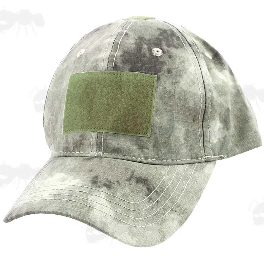 All Terrain Camouflage Baseball Cap with Negative Velcro Patch Holder