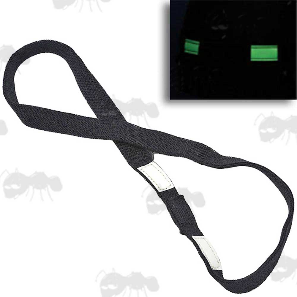 Helmet Cat Eyes Band Army Military Cats Eyes Black or Green Bands