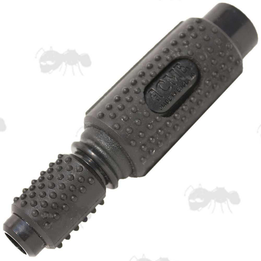 ACME Black Plastic Duck Call With Rubber Grip