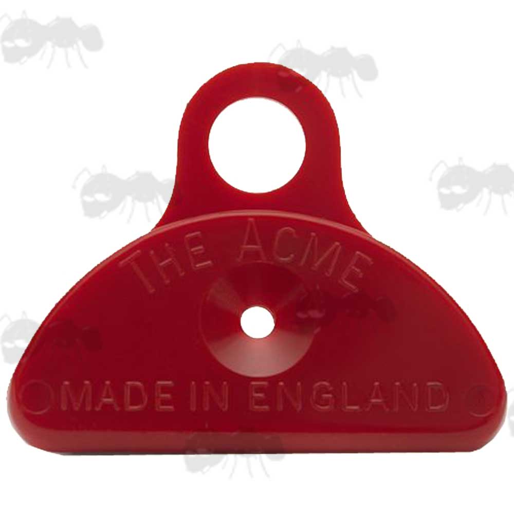 ACME Red Plastic Shepherds Lip Whistle