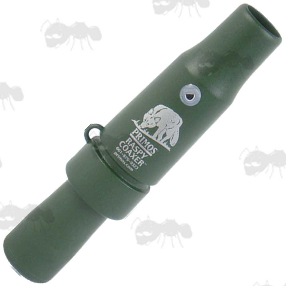 Green Plastic Primos Raspy Coaxer Predator Call