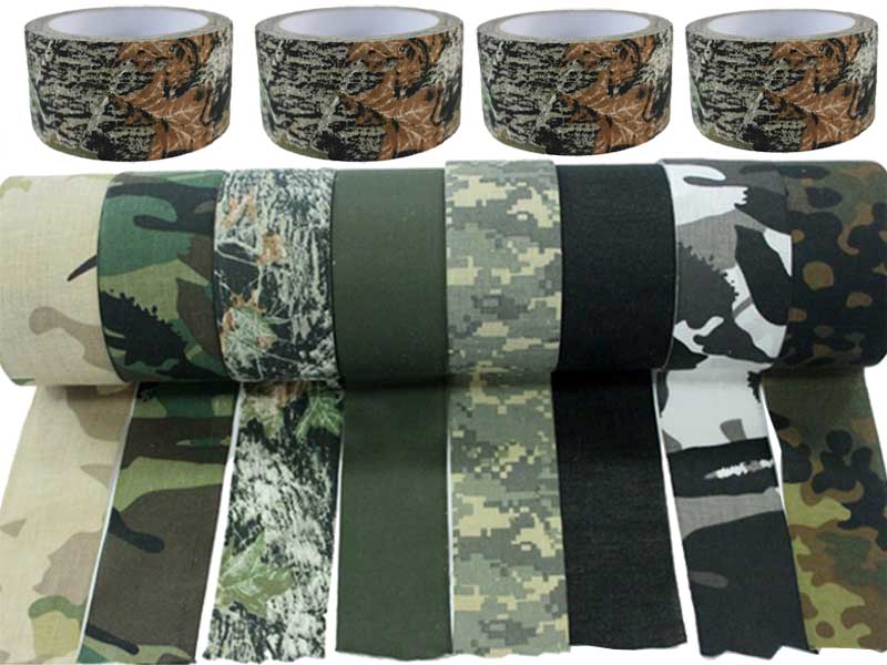 10 Metre Length Roll of Assorted Colour Fabric Tape