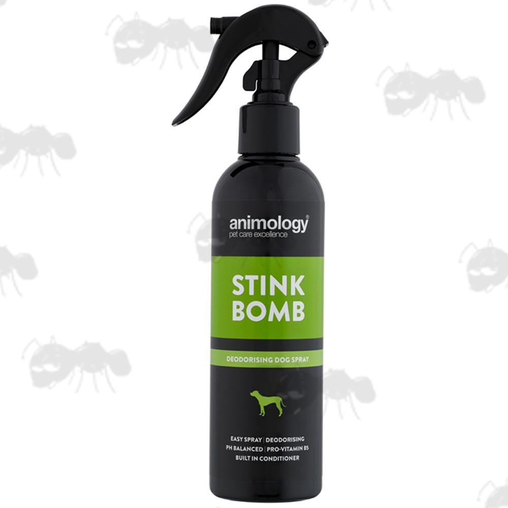 250ml Spray Bottle Of Animology Stink Bomb Deodorising Spray