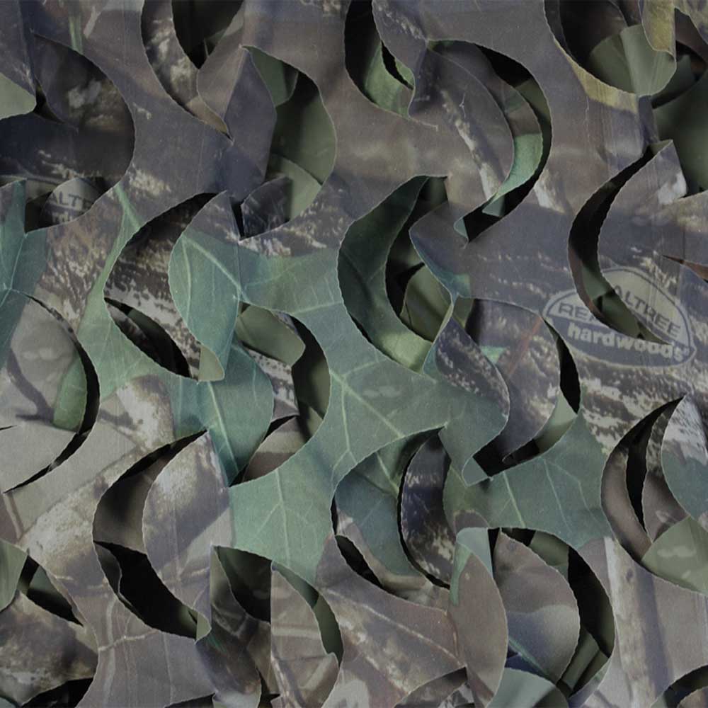 RealTree Hardwoods Green Camo Netting By Camo Systems