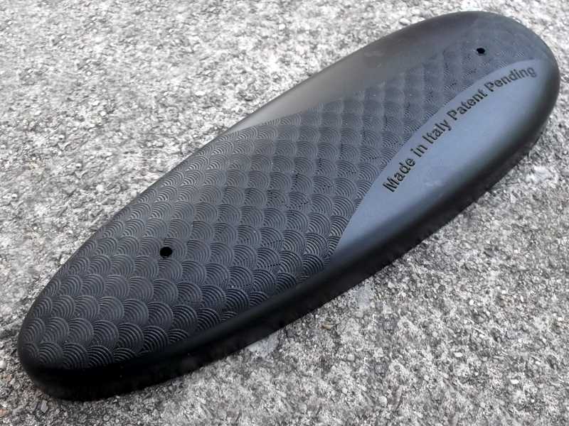 15mm Thick Black MicroCell Rubber Next Gen Recoil Pad by Cervellati srl